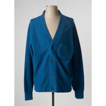 COUNTRY OF ORIGIN - Gilet manches longues bleu en coton - Homme - Taille S - Modz