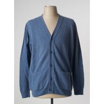 LA PAZ - Gilet manches longues bleu en laine - Homme - Taille XS - Modz