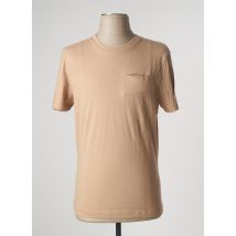 JAGVI - T-shirt beige en coton - Homme - Taille S - Modz