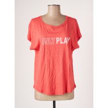 ONLY PLAY - T-shirt rose en polyester - Femme - Taille 36 - Modz