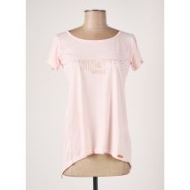 HAPPY & SO - T-shirt rose en polyester - Femme - Taille 34 - Modz