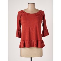 BLEND SHE - Top marron en coton - Femme - Taille 36 - Modz