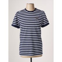 TBS - T-shirt bleu en polyester pour homme - Taille M - Modz