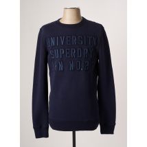 SUPERDRY - Pull bleu en coton - Homme - Taille S - Modz