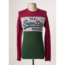 SUPERDRY - Pull violet en coton - Homme - Taille XS - Modz