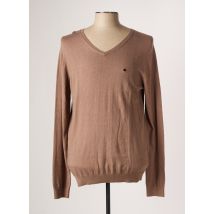 TEDDY SMITH - Pull marron en polyamide - Homme - Taille XXL - Modz