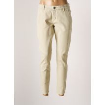 BLEND SHE - Pantalon 7/8 beige en coton - Femme - Taille TU - Modz