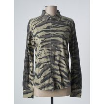 LEON & HARPER - Chemisier vert en coton - Femme - Taille 40 - Modz