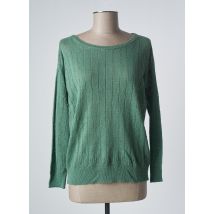 DIEGA - Pull vert en lin - Femme - Taille 38 - Modz