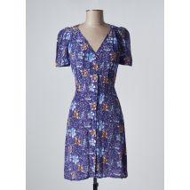 SESSUN - Robe mi-longue violet en viscose - Femme - Taille 34 - Modz