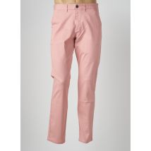 SELECTED - Pantalon chino rose en coton pour homme - Taille W31 L32 - Modz