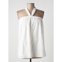 DIEGA - Top blanc en coton - Femme - Taille 36 - Modz
