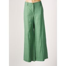 DIEGA - Pantalon large vert en viscose pour femme - Taille 38 - Modz