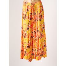 GENESIS - Jupe mi-longue jaune en viscose - Femme - Taille TU - Modz
