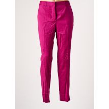 BA&SH - Pantalon chino rose en laine pour femme - Taille 38 - Modz