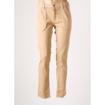 BA&SH - Jeans coupe slim beige en coton pour femme - Taille 38 - Modz