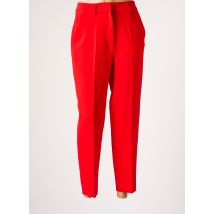 ESSENTIEL ANTWERP - Pantalon 7/8 rouge en polyester pour femme - Taille 36 - Modz