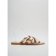 SANDALIA CYCLADES - Tongs beige en cuir - Femme - Taille 39 - Modz