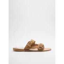 SANDALIA CYCLADES - Mules/Sabots marron en cuir - Femme - Taille 40 - Modz