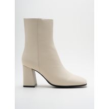 BIBI LOU - Bottines/Boots beige en cuir - Femme - Taille 39 - Modz