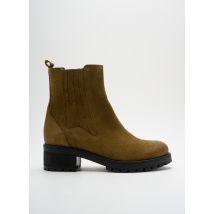 MINKA DESIGN - Bottines/Boots vert en cuir pour femme - Taille 40 - Modz