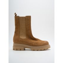 MINKA DESIGN - Bottines/Boots marron en cuir pour femme - Taille 41 - Modz