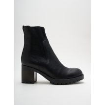 MINKA DESIGN - Bottines/Boots noir en cuir pour femme - Taille 39 - Modz