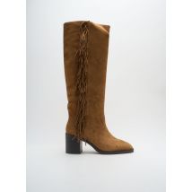 LOLA CRUZ - Bottes marron en cuir - Femme - Taille 39 - Modz