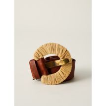 DIEGA - Ceinture marron en cuir - Femme - Taille 42 - Modz