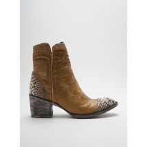 MEXICANA - Bottines/Boots beige en cuir - Femme - Taille 38 - Modz