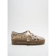 SOFTWAVES - Baskets beige en cuir - Femme - Taille 36 - Modz