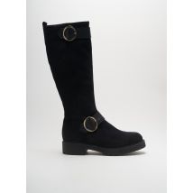 ANAKI - Bottes noir en cuir - Femme - Taille 39 - Modz