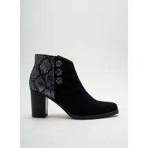 MAM'ZELLE - Bottines/Boots noir en cuir - Femme - Taille 37 - Modz