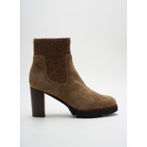 MAM'ZELLE - Bottines/Boots vert en cuir - Femme - Taille 37 - Modz