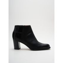 MAM'ZELLE - Bottines/Boots noir en cuir pour femme - Taille 40 - Modz