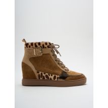 MAM'ZELLE - Baskets marron en cuir - Femme - Taille 39 - Modz
