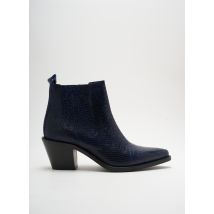 REGARD - Bottines/Boots bleu en cuir - Femme - Taille 40 - Modz