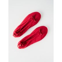 GLOVE STORY - Chaussons/Pantoufles rouge en textile - Femme - Taille 41 - Modz