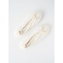 GLOVE STORY - Chaussons/Pantoufles beige en textile - Femme - Taille TU - Modz