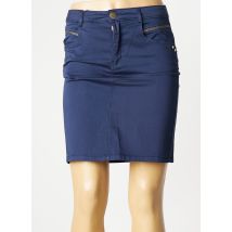 LOLA ESPELETA - Jupe courte bleu en coton - Femme - Taille 34 - Modz