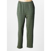 PAKO LITTO - Pantalon droit vert en viscose pour femme - Taille 40 - Modz