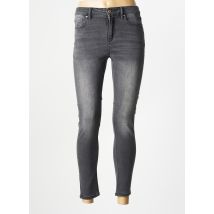 NAGEV - Jeans skinny gris en coton - Femme - Taille W27 - Modz