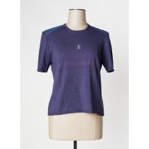 CHASSAGNARD - Pull bleu en coton - Femme - Taille 40 - Modz