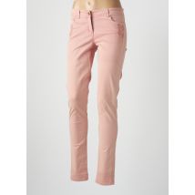 BEST MOUNTAIN - Pantalon slim rose en coton - Femme - Taille 40 - Modz
