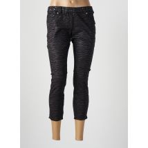 LEGS - Pantacourt noir en coton - Femme - Taille 42 - Modz