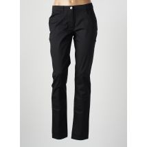 AVENTURES DES TOILES - Pantalon slim noir en coton - Femme - Taille 38 - Modz