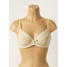 PRINCESSE TAM-TAM - Soutien-gorge jaune en polyamide - Femme - Taille 85D - Modz