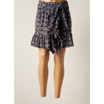 MAISON HAUSSMANN - Jupe courte bleu en coton - Femme - Taille 34 - Modz