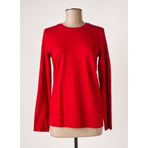 TRU - T-shirt rouge en viscose - Femme - Taille 36 - Modz