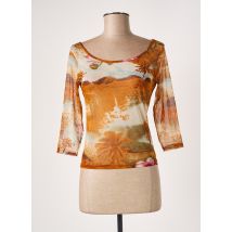 PAUL BRIAL - Top orange en polyamide - Femme - Taille 36 - Modz